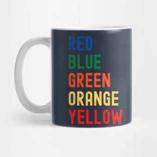 Colour Test Mug